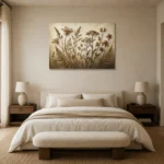 Premium Wall Art Yatay Html Edition – BOTANİCALNW2166 showcased in an elegant minimalist interior