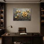 Premium Wall Art Yatay Html Edition – BOTANİCALNW2168 displayed in a contemporary gallery-inspired room