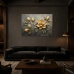 Premium Wall Art Yatay Html Edition – BOTANİCALNW2168 shown in a warm modern interior