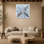 Premium Wall Art Kare Html Edition – BOTANİCALNW2169 presented in a sophisticated home setting