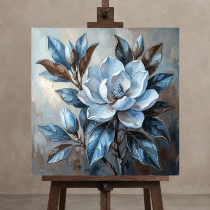 Premium Wall Art Kare Html Edition – BOTANİCALNW2170 displayed on a studio easel