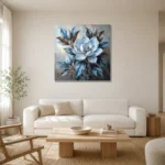 Premium Wall Art Kare Html Edition – BOTANİCALNW2170 styled in a refined neutral interior