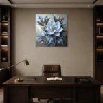 Premium Wall Art Kare Html Edition – BOTANİCALNW2170 displayed in a contemporary gallery-inspired room