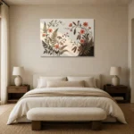 Premium Wall Art Yatay Html Edition – BOTANİCALNW2175 showcased in an elegant minimalist interior