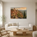 Premium Wall Art Yatay Html Edition – CINEMATICNW2001 styled in a refined neutral interior