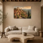 Premium Wall Art Yatay Html Edition – CINEMATICNW2001 presented in a sophisticated home setting