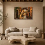 Premium Wall Art Yatay Html Edition – CINEMATICNW2002 presented in a sophisticated home setting