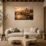 Premium Wall Art Yatay Html Edition – CINEMATICNW2003 presented in a sophisticated home setting