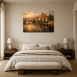 Premium Wall Art Yatay Html Edition – CINEMATICNW2003 showcased in an elegant minimalist interior