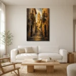 Premium Wall Art Dikey Html Edition – CINEMATICNW2004 styled in a refined neutral interior