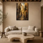 Premium Wall Art Dikey Html Edition – CINEMATICNW2004 presented in a sophisticated home setting