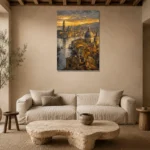 Premium Wall Art Dikey Html Edition – CINEMATICNW2005 presented in a sophisticated home setting