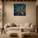 Premium Wall Art Kare Html Edition – CINEMATICNW2007 presented in a sophisticated home setting