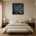 Premium Wall Art Kare Html Edition – CINEMATICNW2007 showcased in an elegant minimalist interior
