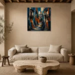 Premium Wall Art Kare Html Edition – CINEMATICNW2009 presented in a sophisticated home setting