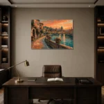 Premium Wall Art Yatay Html Edition – CINEMATICNW2010 displayed in a contemporary gallery-inspired room