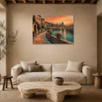 Premium Wall Art Yatay Html Edition – CINEMATICNW2010 presented in a sophisticated home setting