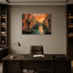 Premium Wall Art Yatay Html Edition – CINEMATICNW2011 displayed in a contemporary gallery-inspired room