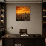 Premium Wall Art Kare Html Edition – CINEMATICNW2016 displayed in a contemporary gallery-inspired room