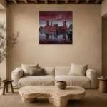 Premium Wall Art Kare Html Edition – CINEMATICNW2031 presented in a sophisticated home setting