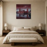 Premium Wall Art Kare Html Edition – CINEMATICNW2031 showcased in an elegant minimalist interior