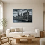 Premium Wall Art Yatay Html Edition – CINEMATICNW2036 styled in a refined neutral interior