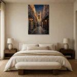 Premium Wall Art Dikey Html Edition – CINEMATICNW2037 showcased in an elegant minimalist interior