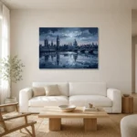 Premium Wall Art Yatay Html Edition – CINEMATICNW2044 styled in a refined neutral interior