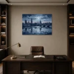 Premium Wall Art Yatay Html Edition – CINEMATICNW2044 displayed in a contemporary gallery-inspired room