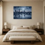 Premium Wall Art Yatay Html Edition – CINEMATICNW2044 showcased in an elegant minimalist interior