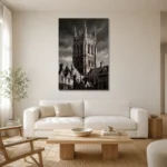 Premium Wall Art Dikey Html Edition – CINEMATICNW2048 styled in a refined neutral interior