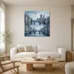 Premium Wall Art Kare Html Edition – CINEMATICNW2049 styled in a refined neutral interior