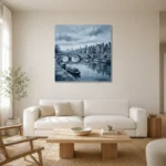 Premium Wall Art Kare Html Edition – CINEMATICNW2050 styled in a refined neutral interior
