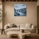 Premium Wall Art Kare Html Edition – CINEMATICNW2050 presented in a sophisticated home setting