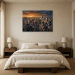 Premium Wall Art Yatay Html Edition – CINEMATICNW2054 showcased in an elegant minimalist interior