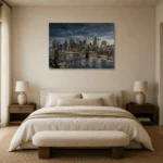 Premium Wall Art Yatay Html Edition – CINEMATICNW2058 showcased in an elegant minimalist interior