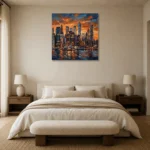 Premium Wall Art Kare Html Edition – CINEMATICNW2064 showcased in an elegant minimalist interior