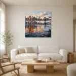 Premium Wall Art Kare Html Edition – CINEMATICNW2066 styled in a refined neutral interior