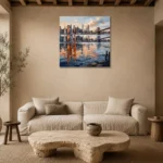 Premium Wall Art Kare Html Edition – CINEMATICNW2066 presented in a sophisticated home setting