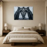 Premium Wall Art Yatay Html Edition – CINEMATICNW2068 showcased in an elegant minimalist interior
