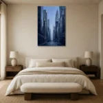 Premium Wall Art Dikey Html Edition – CINEMATICNW2070 showcased in an elegant minimalist interior