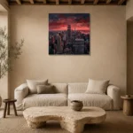 Premium Wall Art Kare Html Edition – CINEMATICNW2073 presented in a sophisticated home setting