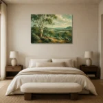 Premium Wall Art Yatay Html Edition – CP-AU-ES-H-001 showcased in an elegant minimalist interior