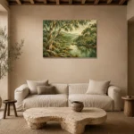 Premium Wall Art Yatay Html Edition – CP-AU-ES-H-002 presented in a sophisticated home setting