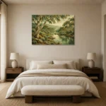 Premium Wall Art Yatay Html Edition – CP-AU-ES-H-002 showcased in an elegant minimalist interior