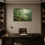 Premium Wall Art Yatay Html Edition – CP-AU-ES-H-003 displayed in a contemporary gallery-inspired room