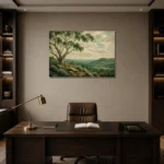 Premium Wall Art Yatay Html Edition – CP-AU-ES-H-005 displayed in a contemporary gallery-inspired room