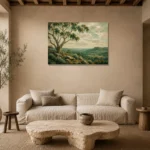 Premium Wall Art Yatay Html Edition – CP-AU-ES-H-005 presented in a sophisticated home setting
