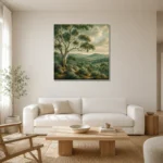 Premium Wall Art Kare Html Edition – CP-AU-ES-S-001 styled in a refined neutral interior