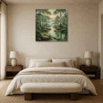 Premium Wall Art Kare Html Edition – CP-AU-ES-S-002 showcased in an elegant minimalist interior